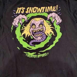 Beatlejuice “It’s Showtime,” Graphic T-Shirt sz M